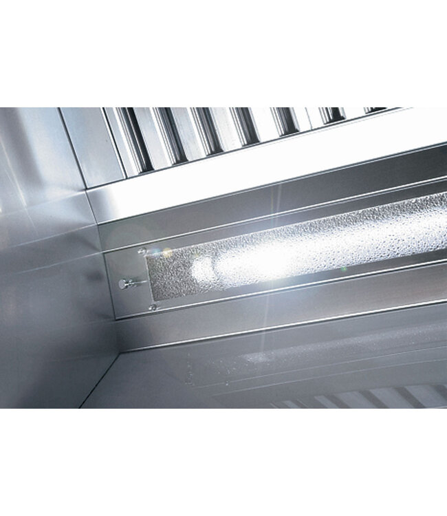 Diamond Volledige dampkap, (8/9T-2500 M3/h) 120 Pa, verlichting, regelaar, 4x filters