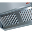 Diamond Volledige dampkap, (8/9T-2500 M3/h) 120 Pa, verlichting, regelaar, 4x filters