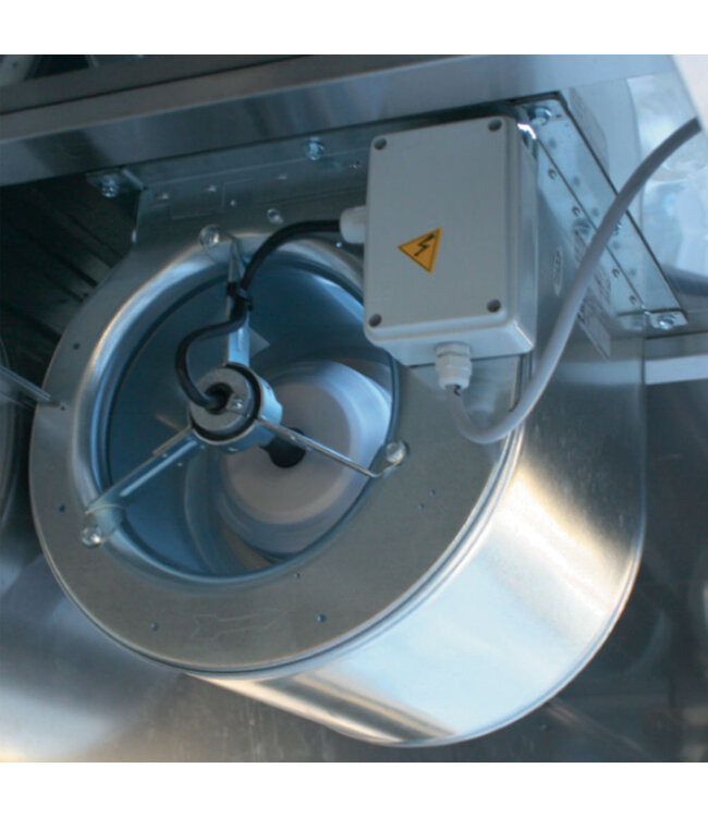 Diamond Volledige dampkap, (8/9T-2500 M3/h) 120 Pa, verlichting, regelaar, 4x filters