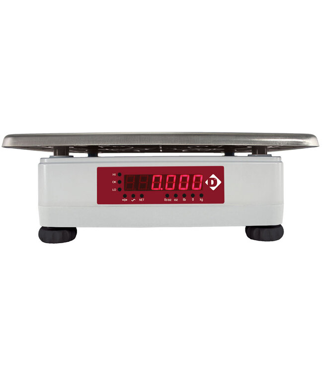 Diamond Elektronische weegschaal van roestvrij staal, 30 kg x 5 g