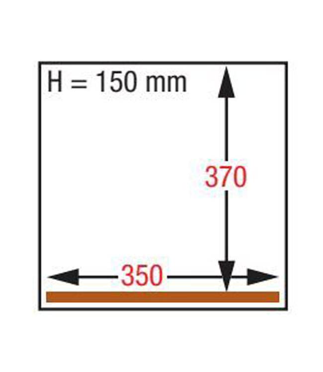 Diamond Vacuümmachine, kamer 350x370xh150 mm - 8 m3/h