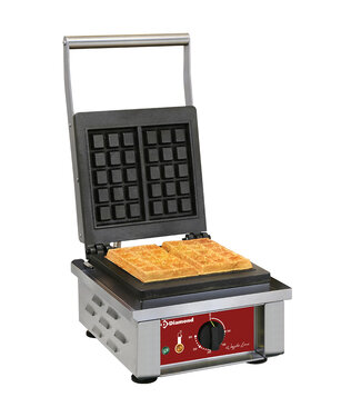 Diamond Elektrisch wafelijzer 2 platen, Type "Brussel"3x5"
