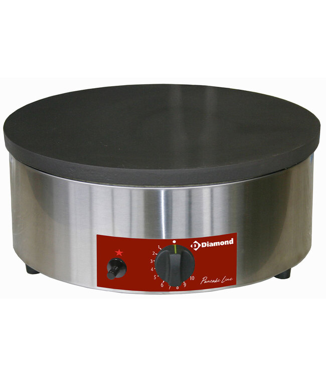 Diamond Gaspannekoekplaat hoog rendement, Ø 400 mm "geëmailleerd"