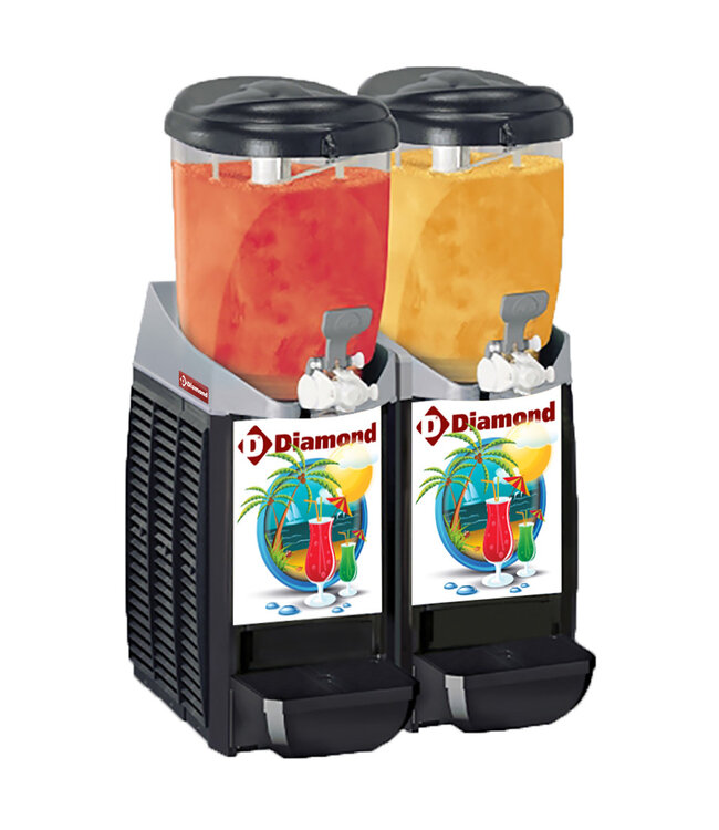 Diamond Granita machine/dispenser,2x 5,5 litres
