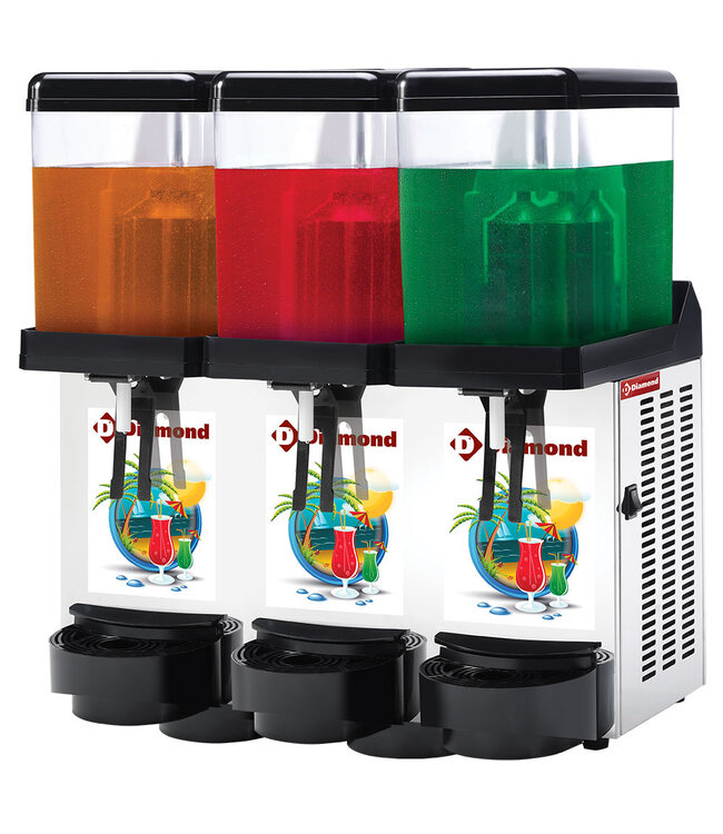 Diamond Gekoelde drank-verdeler, 3x 12 Lt.