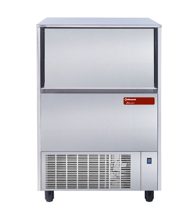 Diamond Holle ijsblokjesmachine 75 kg met reserve 37 kg