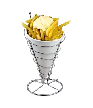 serveer frites-zak