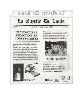 serveer papier 13(H)x14cm