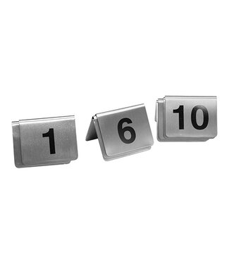 tafelnummer set (01~10)