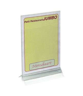 menu standaard