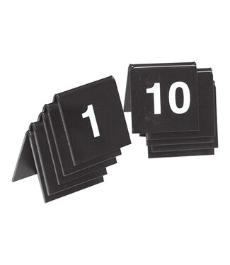 tafelnummer set (01~10)