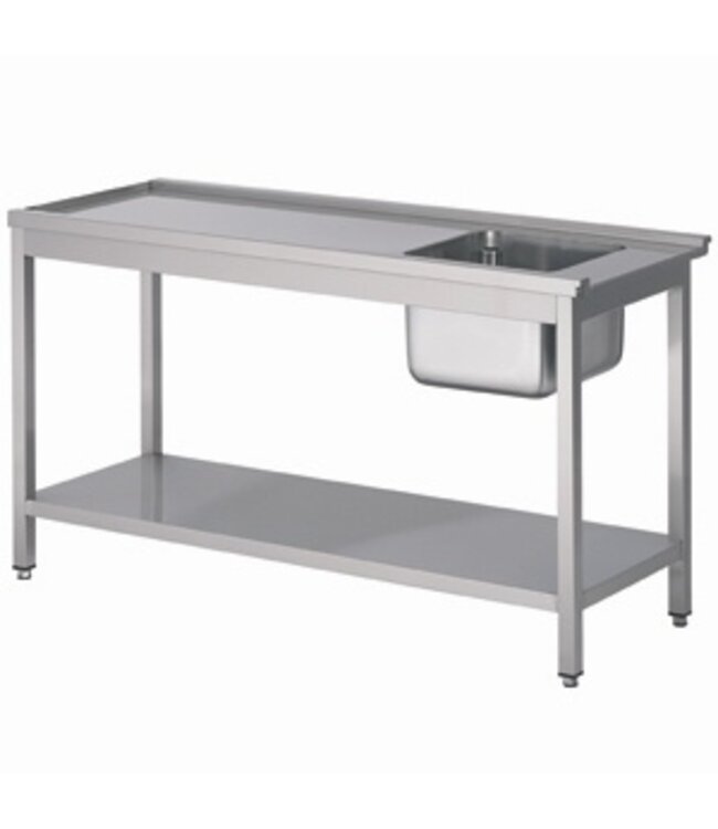 Combisteel AANVOERTAFEL BODEM 1500 LINKS