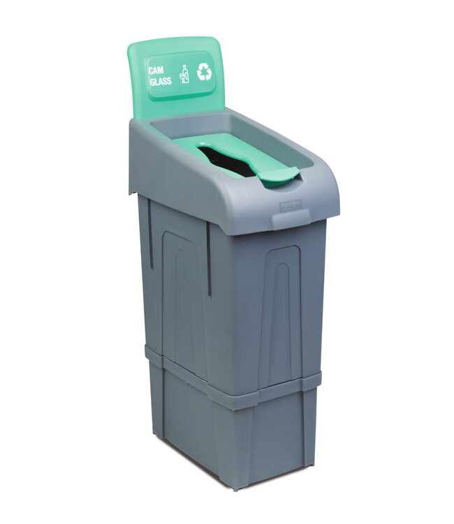Combisteel SCHEIDINGSAFVALBAK GLAS