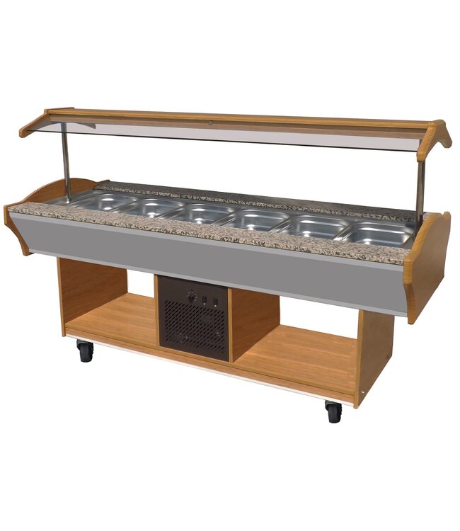 Combisteel GEKOELD BUFFET GN 6/1