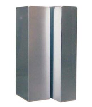 Combisteel ALU VIERKANTEN AFVOERBUIS 400