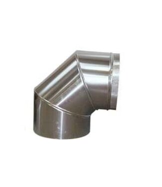 Combisteel 90° BOCHT ROND Ø 450