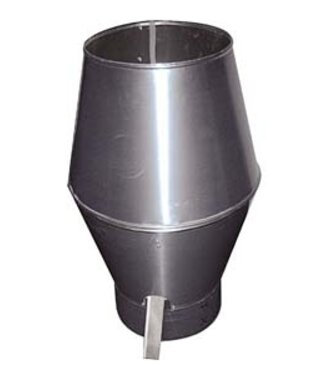 Combisteel DEFLECTORKAP ROND Ø 150