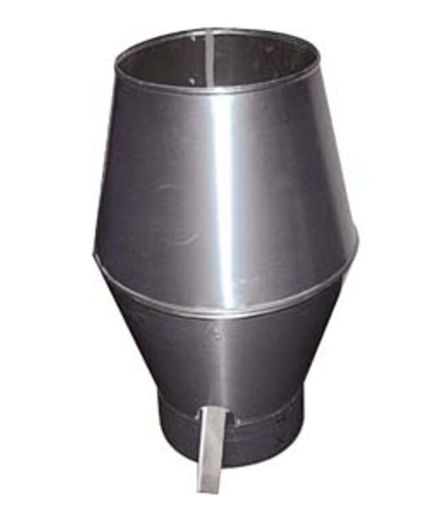 Combisteel DEFLECTORKAP ROND Ø 150