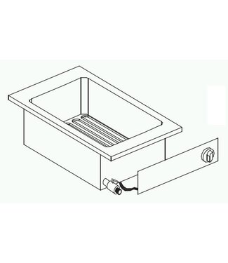 Combisteel DROPIN EL FRITEUSE 1X10L 7,25K