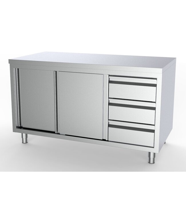 Combisteel 700 WERKT SCHUIFD LADEN R 1600