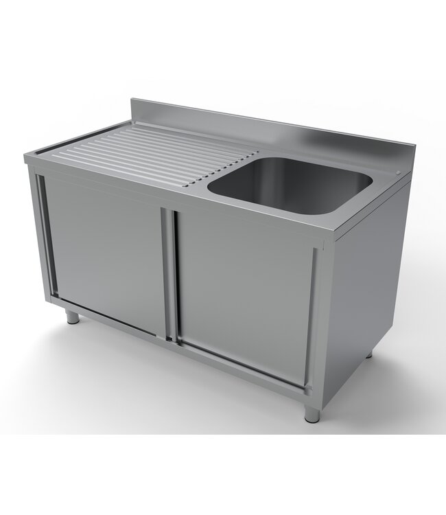 Combisteel 700 SPOELTAFEL SCHUIFD 1R 1400