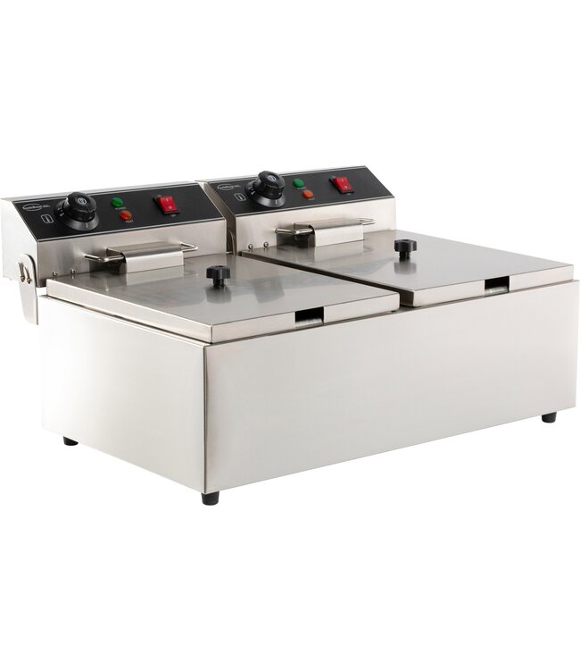 ELEK TAFELFRITEUSE 2X6 L