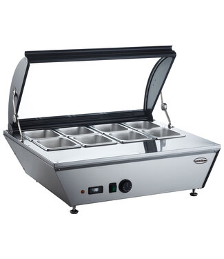 Combisteel WARMHOUD OPZETVITRINE 67L