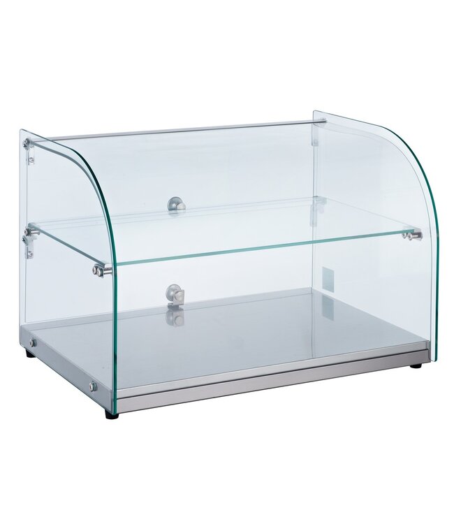 Combisteel NEUTRAAL VITRINE ROND 45L