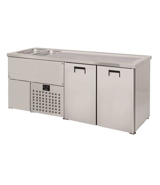 Combisteel BIERKOELER 2 DEURS 2L