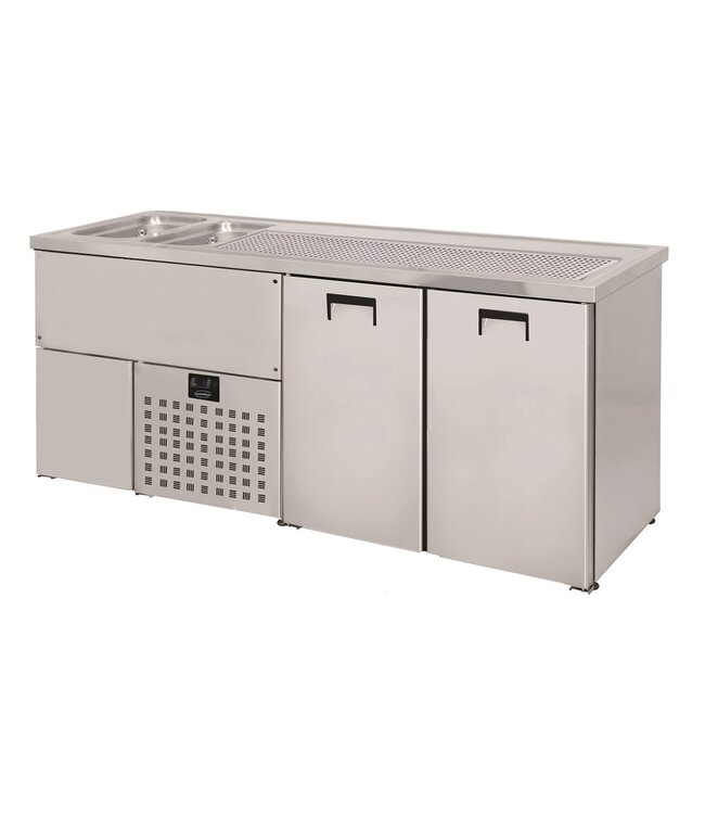 Combisteel BIERKOELER 2 DEURS 2L