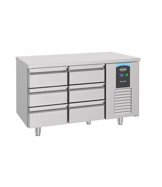 Combisteel 700 KOELWERKBANK 6 LADEN (2D)
