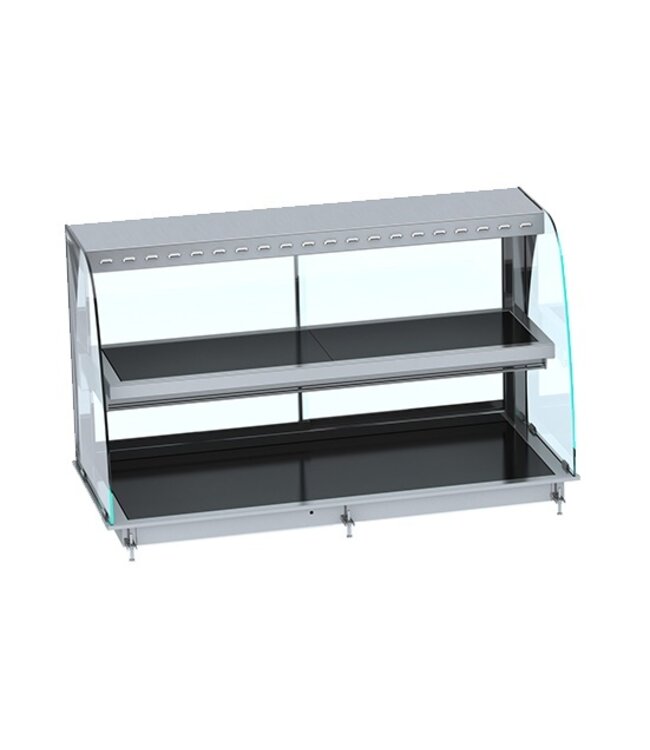 Combisteel DROP-IN WARMVITRINE KER. 3/1 Z