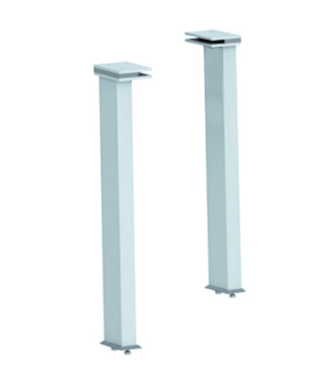 Combisteel 2 STAANDERS TBV GEBOGEN GLAS