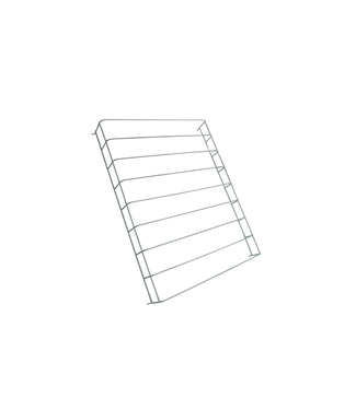 Combisteel DRAADVERDELER WIT MIDDEN