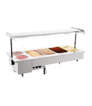 Combisteel DROP-IN BAIN-MARIE 4/1 MET BOW