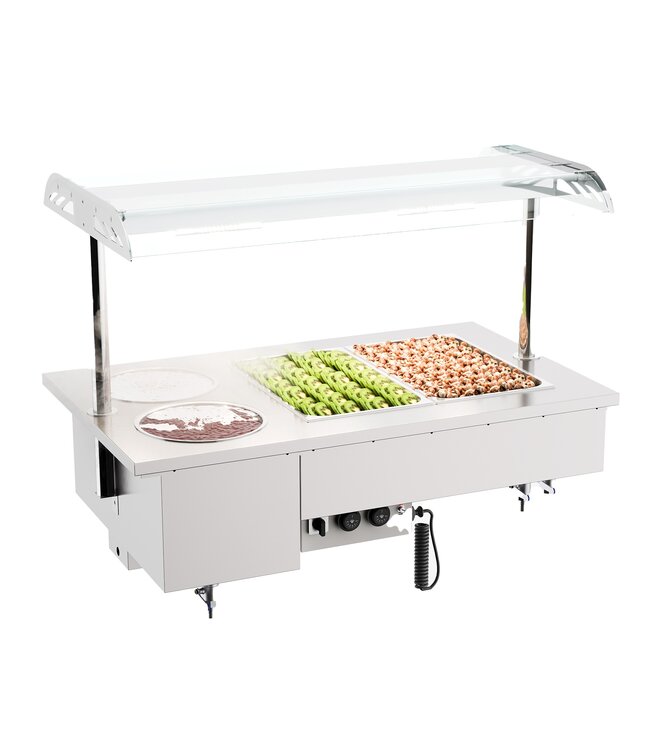 Combisteel DROP-IN BAIN-MARIE 2/1 MET BOW