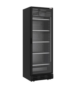 Diverso (by Diamond) Diverso Professionele zwarte flessenkoelkast 382L