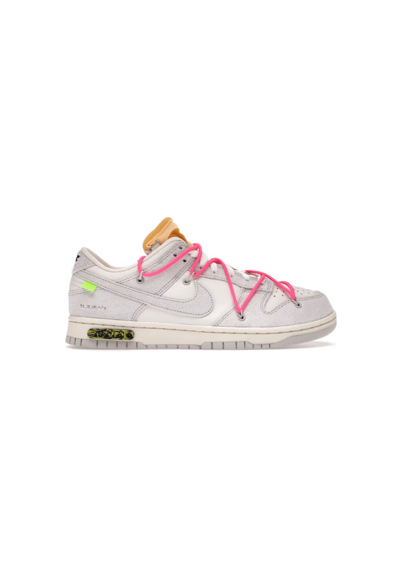 NIKE DUNK LOW off-white LOT 17 - スニーカー