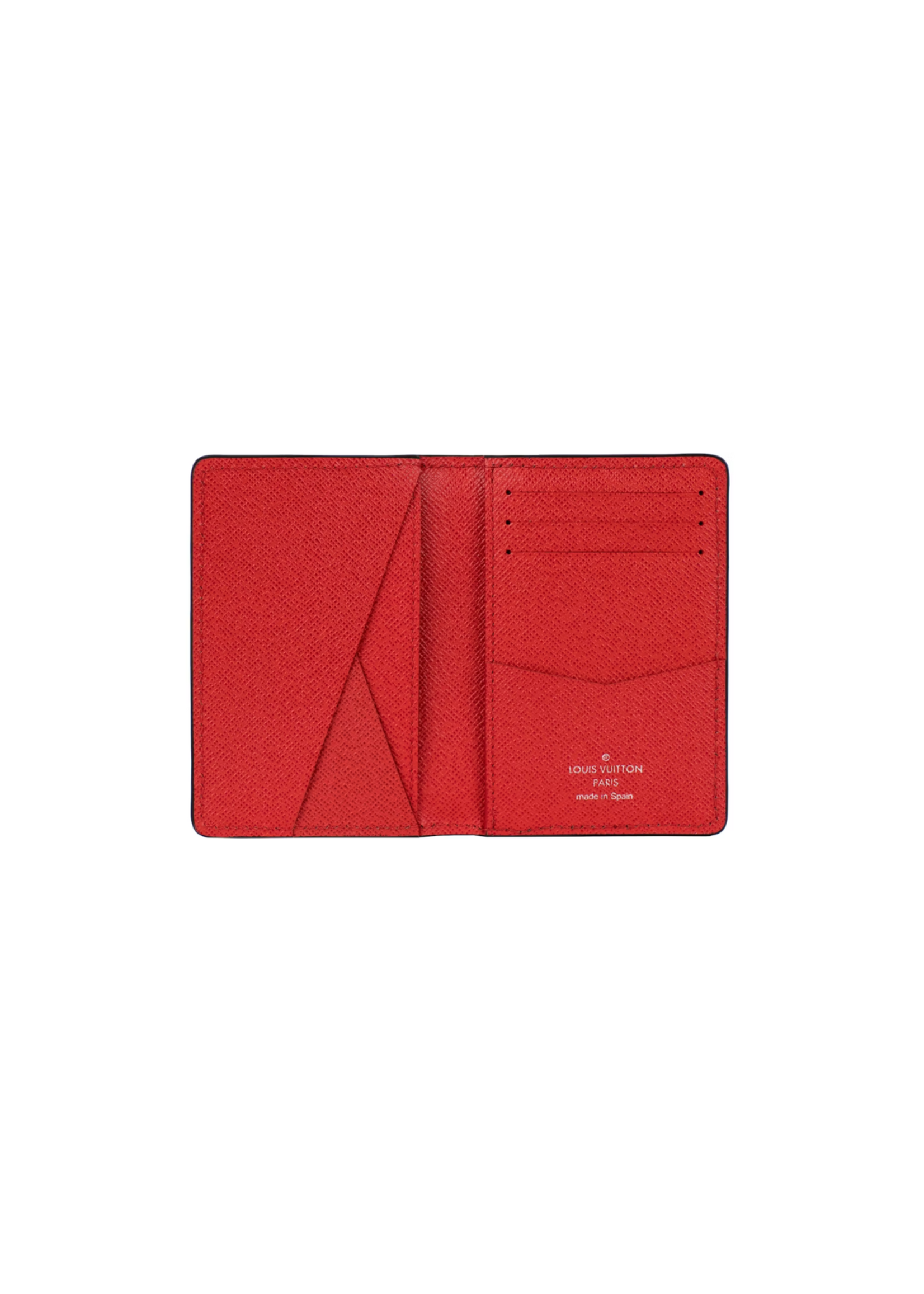 Louis Vuitton Louis Vuitton x Supreme Pocket Organizer Epi Red