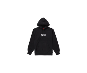 Supreme Supreme Bandana Box Logo Hooded Sweatshirt Black -