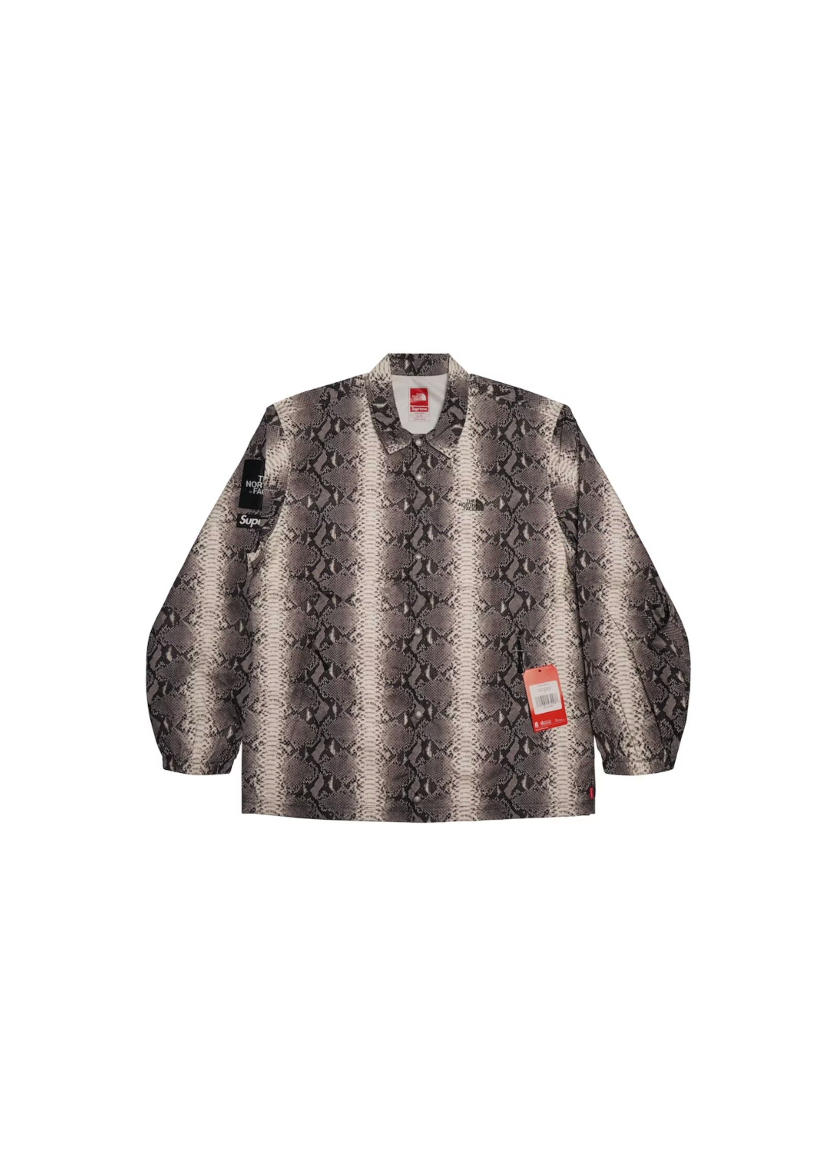 SUPREME×THE NORTH FACE SNAKESKINコーチジャケット-