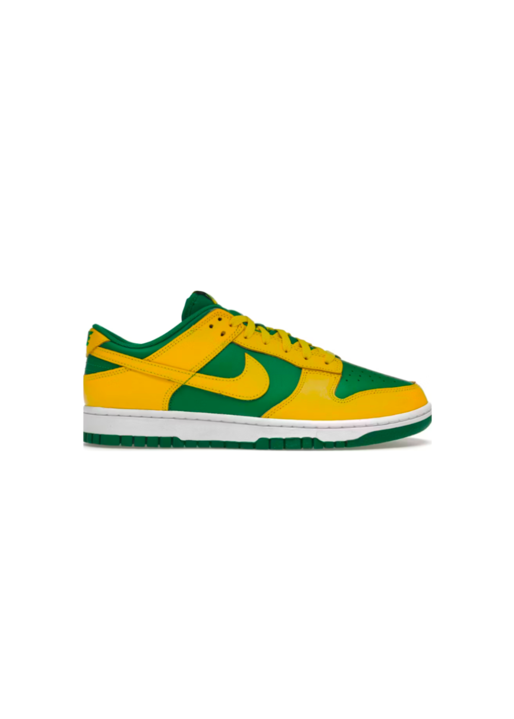 Nike Dunk Low Retro BTTYS Men's 11.5 Reverse Brazil Oregon Green Yellow  shoes