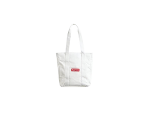 SUPREME CANVAS TOTE BAG FW20 BLACK - NEW SEALED 100% AUTH