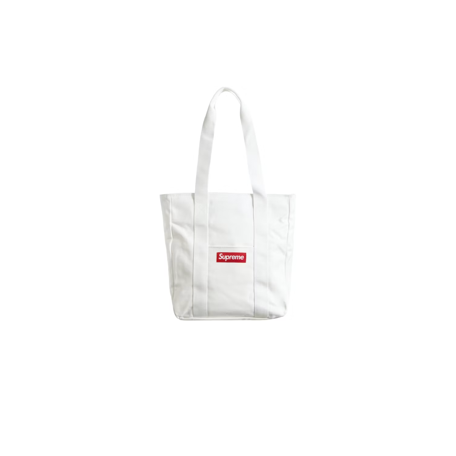 Supreme Logo Tote Bag WhiteSupreme Logo Tote Bag White - OFour