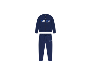 Trapstar Trapstar Chenille Decoded Zip Tracksuit Navy/Dazzling blue -