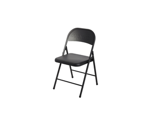 Supreme Metal Folding Chair Black -