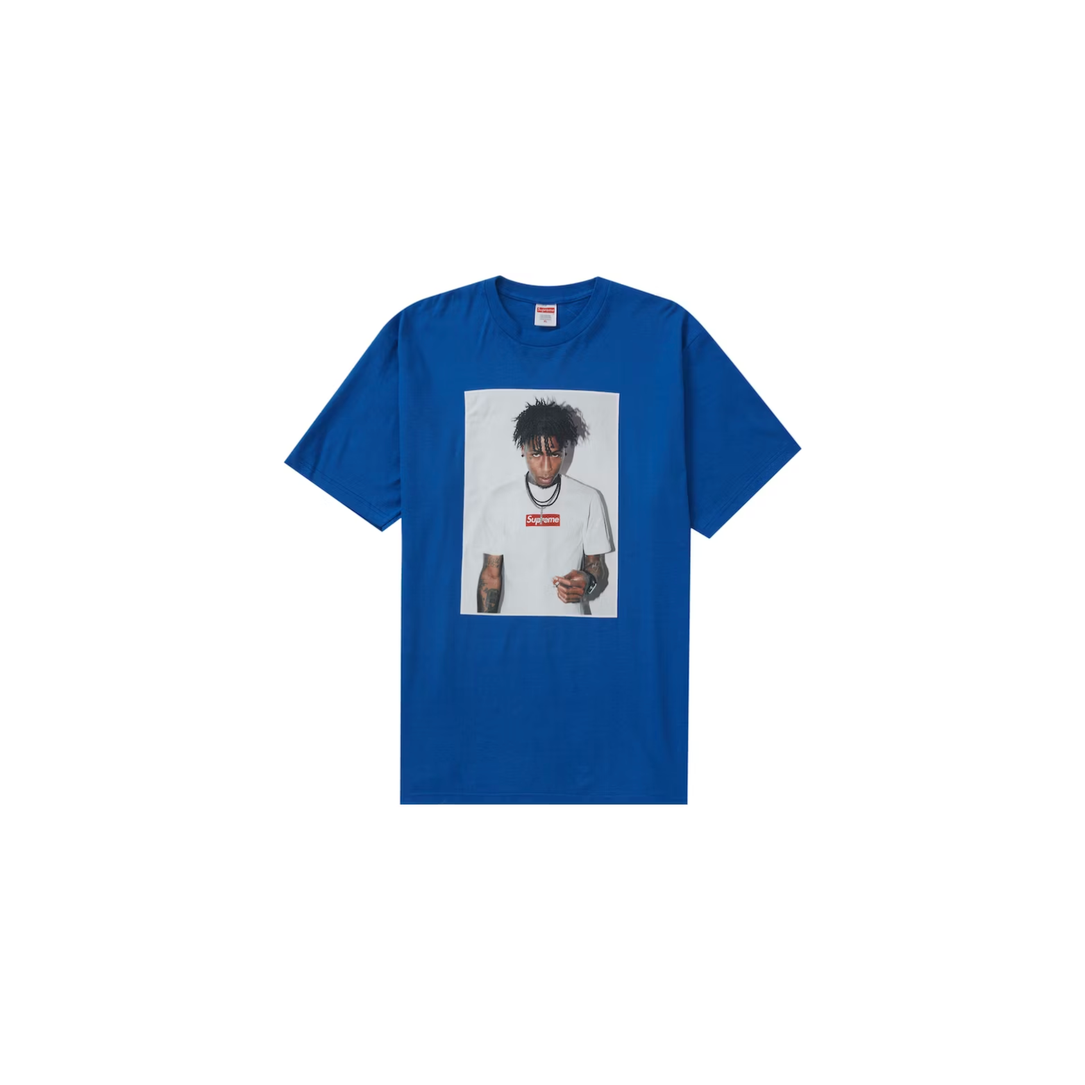 500円引きクーポン Supreme NBA Youngboy Tee Royal ロイヤル - トップス