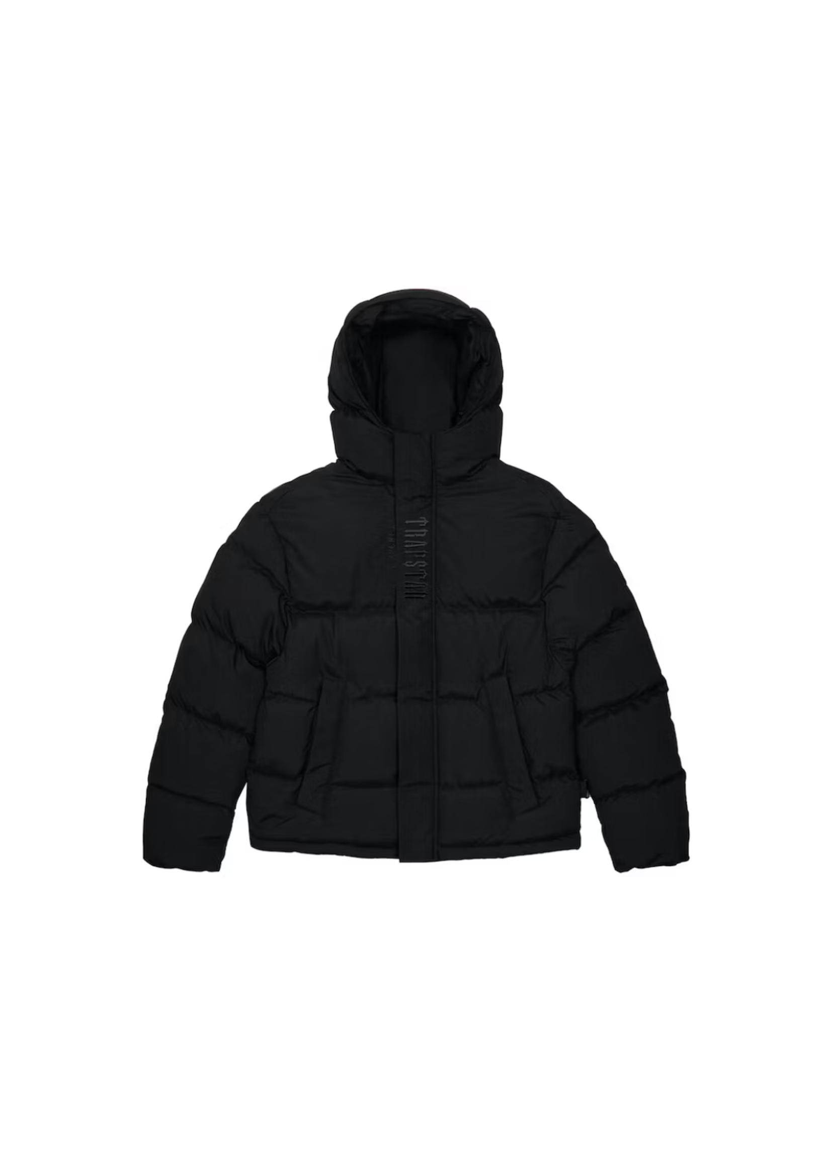 Trapstar Trapstar Decoded 2.0 Hooded Puffer Jacket Blackout Edition