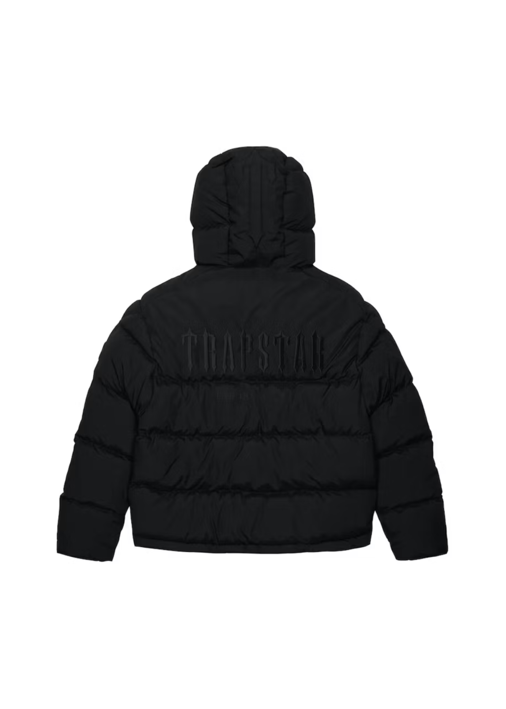 Trapstar Trapstar Decoded 2.0 Hooded Puffer Jacket Blackout Edition