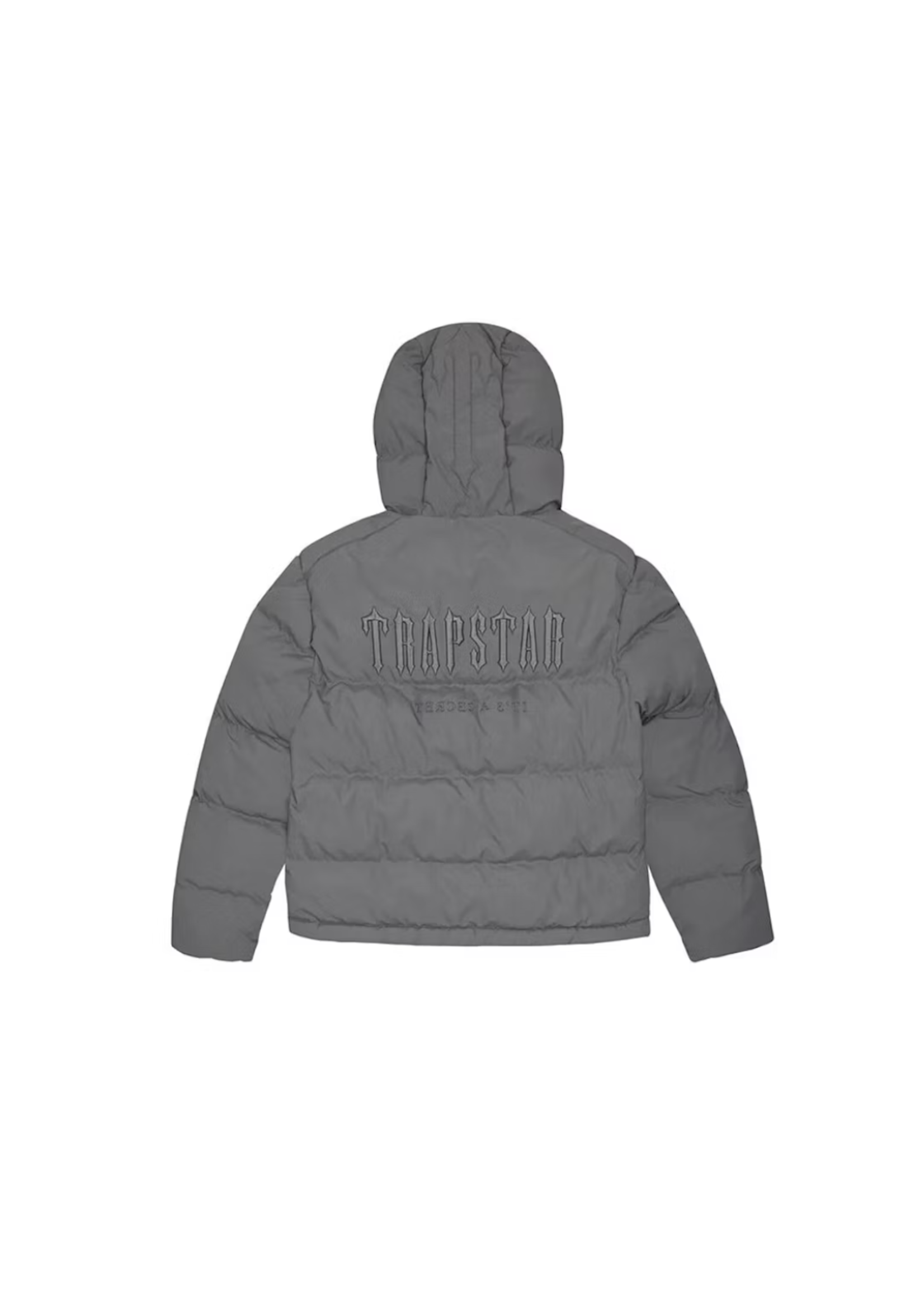 Trapstar Trapstar Decoded 2.0 Hooded Puffer Jacket Grey